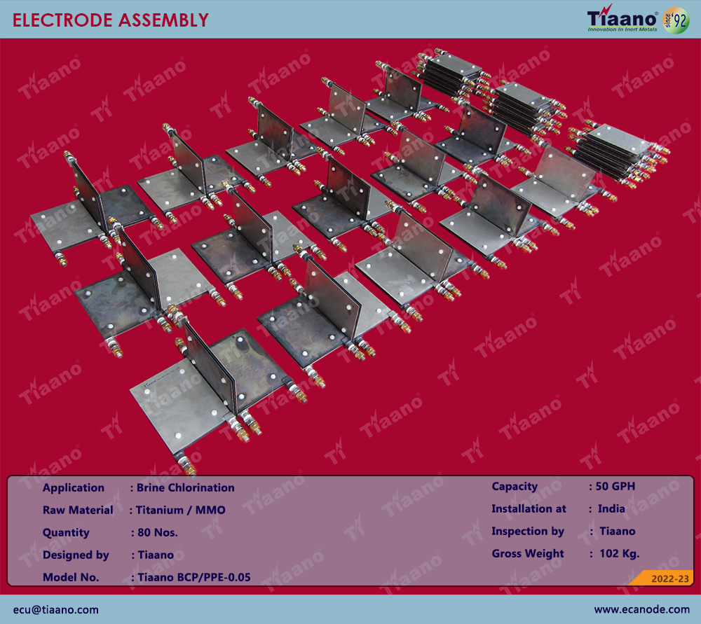 Electrode Assembly - 50 GPH