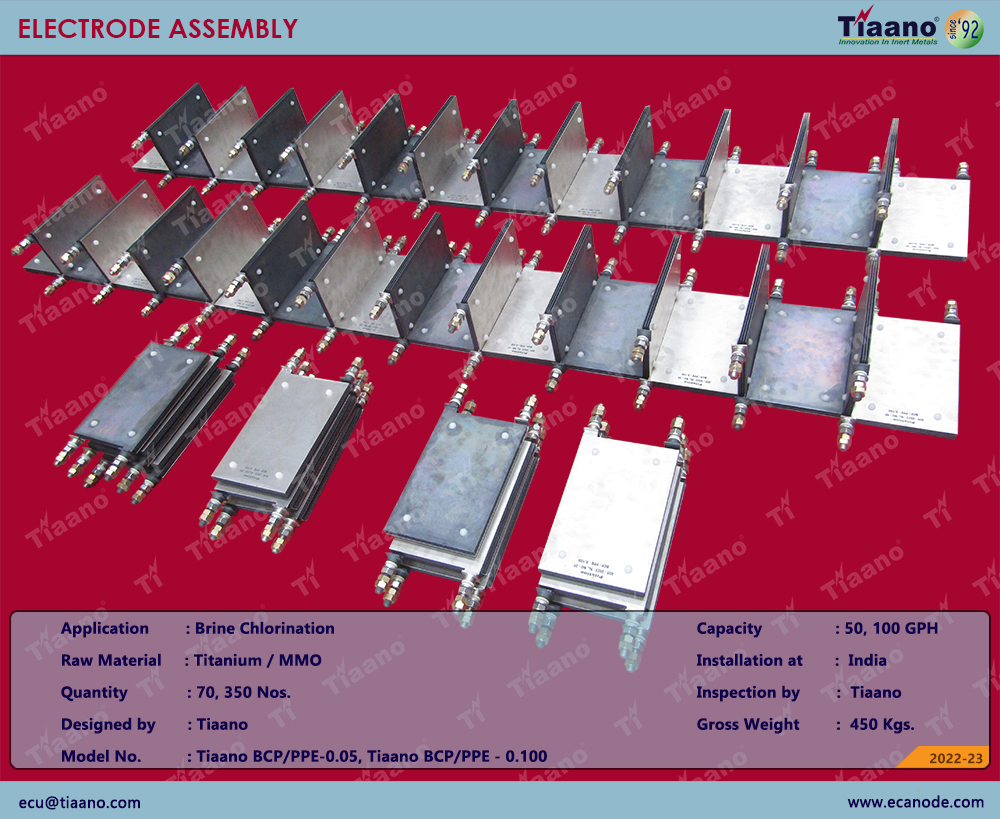 Electrode Assembly-50 GPH & 100 GPH